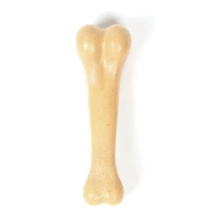 Natural Dog Bone Chew Toy – Tough Teething & Dental Toy