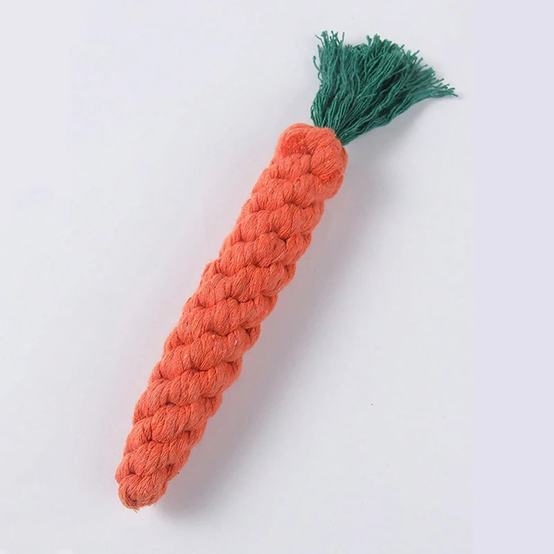 Rope Knot Ball Dog Toy – Durable Chew & Dental Play Toy