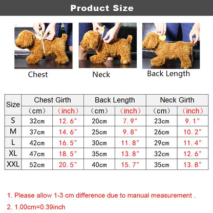 Warm Fleece Pet Jumpsuit – Thickened Winter Hoodie for Dogs & Cats