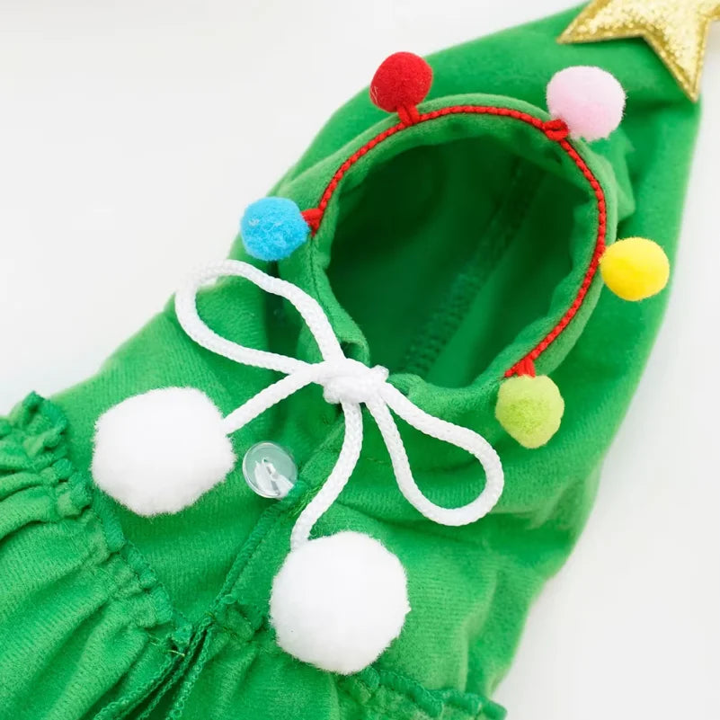 Santa Christmas Pet Cape & Hat – Festive Costume for Dogs & Cats