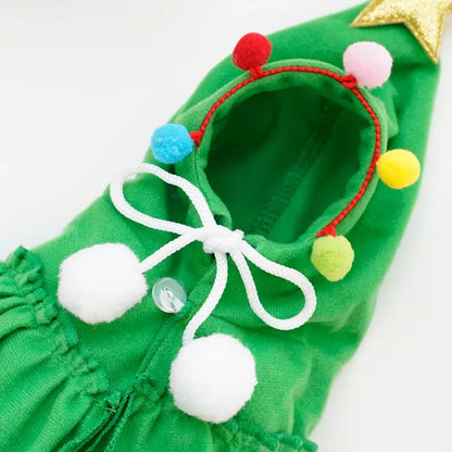 Santa Christmas Pet Cape & Hat – Festive Costume for Dogs & Cats