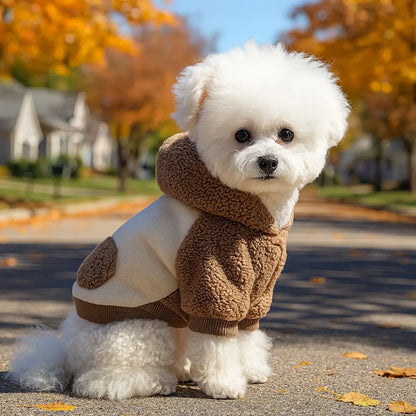 Lamb Wool Pet Sweater – Korean Style Warm Winter Pullover for Dogs & Cats