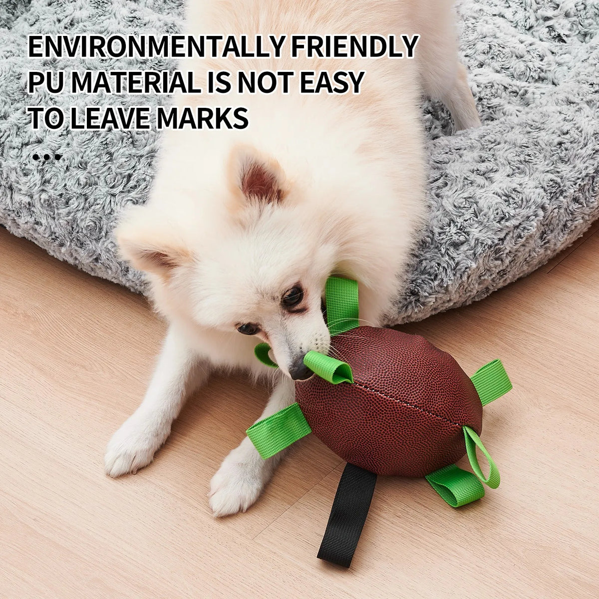 Interactive Football Dog Toy – Tug, Fetch & Water Play