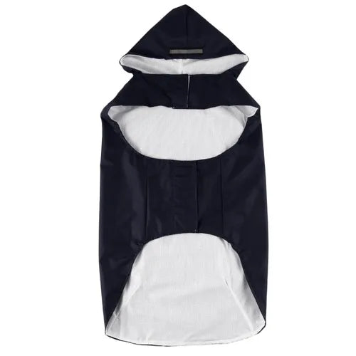 9-Size Reflective Dog Raincoat – Waterproof Hooded Jacket for Small to Large Dogs