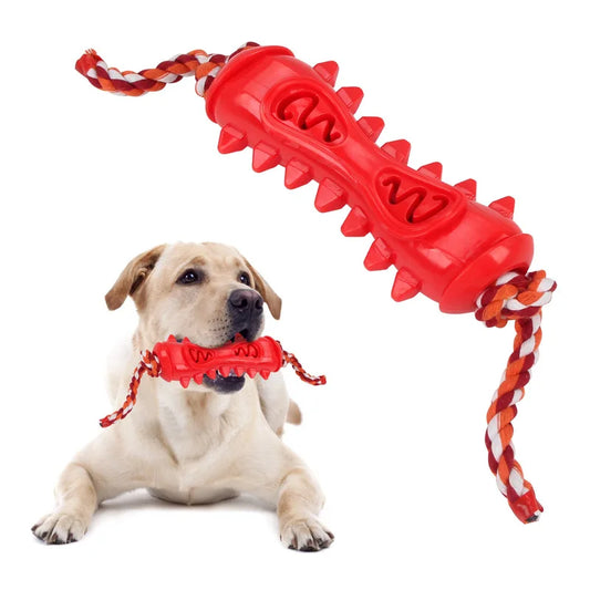 Interactive Treat-Hiding Chew Stick – Dental Dog Toy