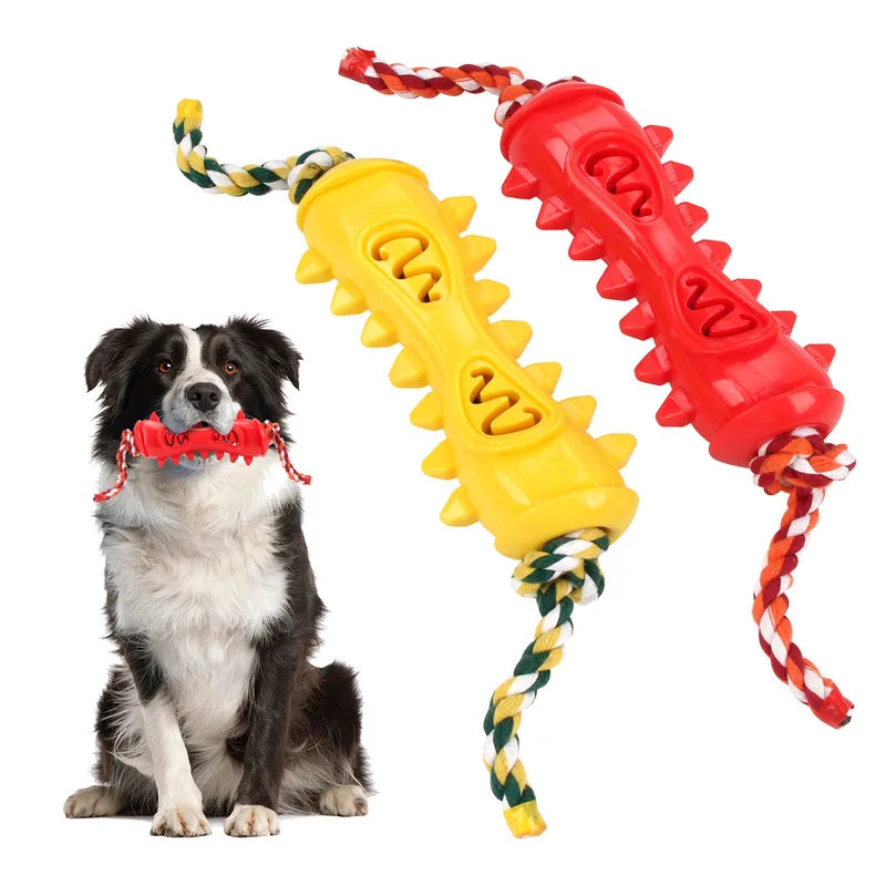Interactive Treat-Hiding Chew Stick – Dental Dog Toy