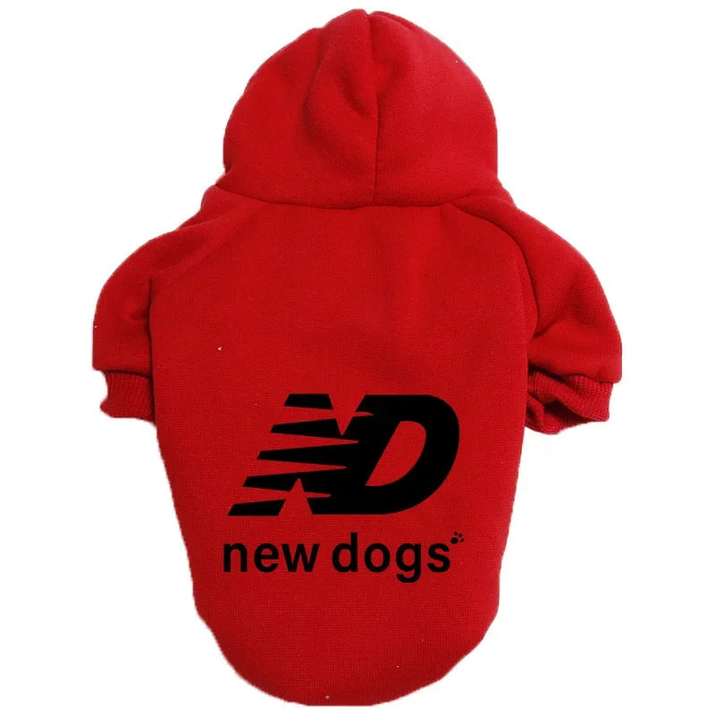 Casual Warm Pet Hoodie – Fashion Sweatshirt for Small to Large Dogs & Cats