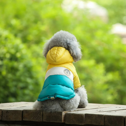 Thickened Padded Dog Winter Vest – Warm Outdoor Pet Jacket