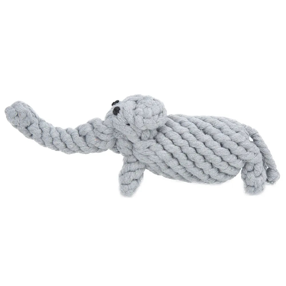 Multi-Knot Cotton Rope Dog Toy – Dental Chew & Tug Toy