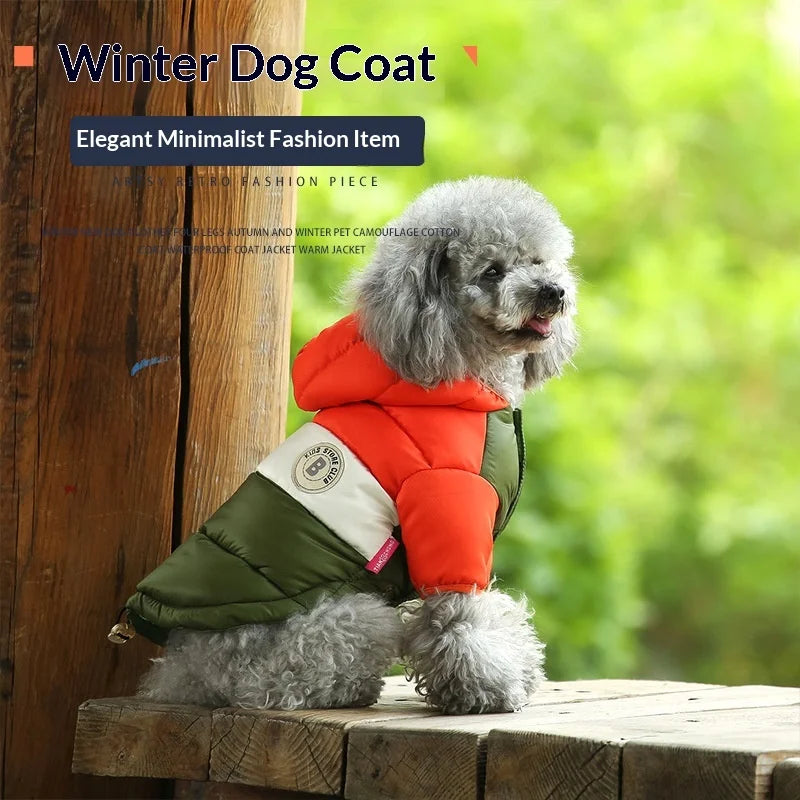 Thickened Padded Dog Winter Vest – Warm Outdoor Pet Jacket
