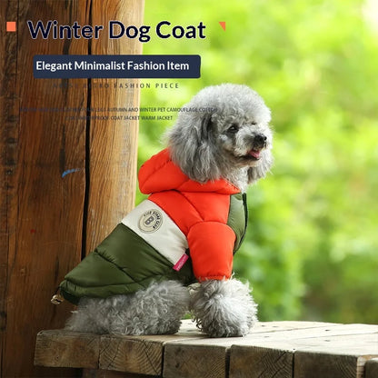 Thickened Padded Dog Winter Vest – Warm Outdoor Pet Jacket