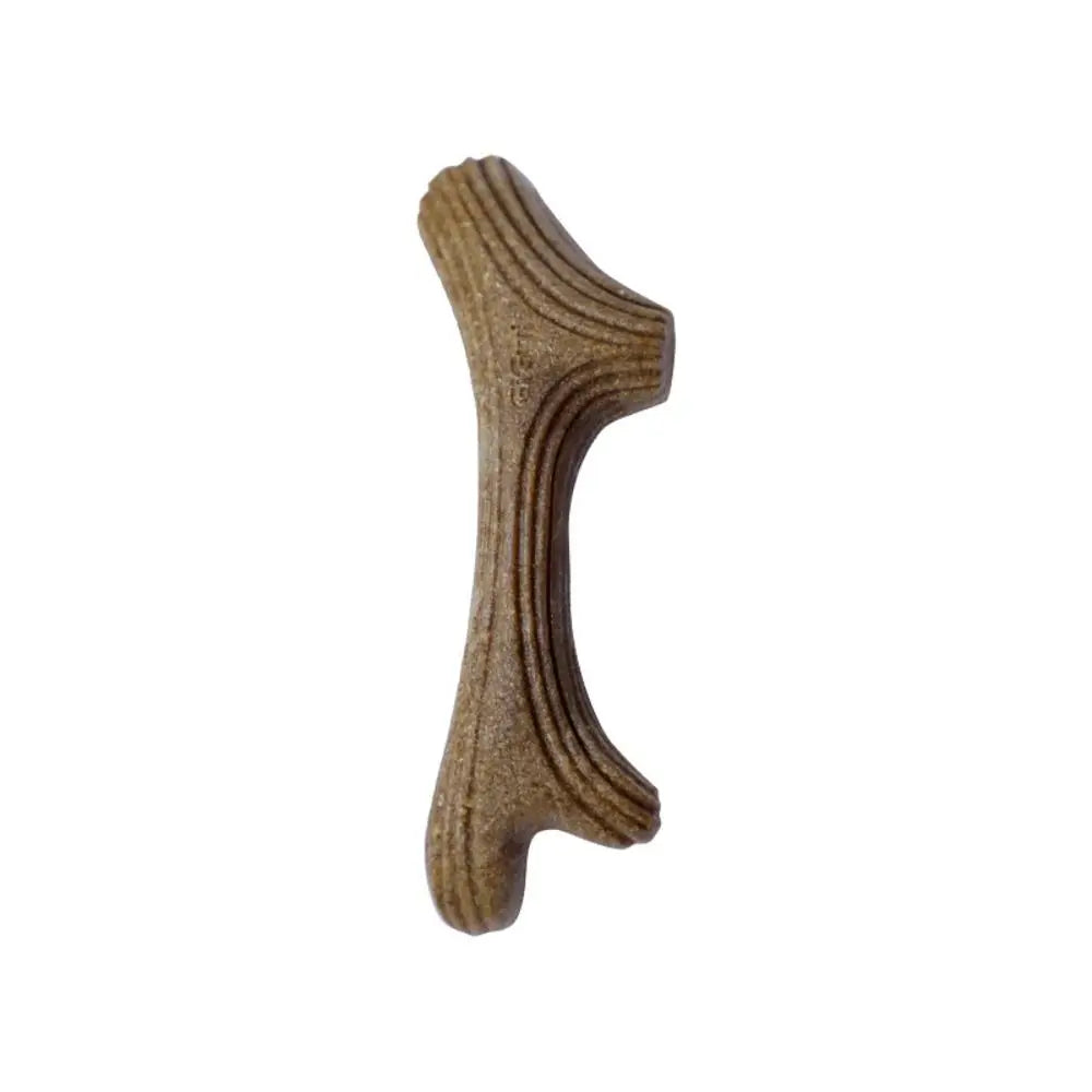 Natural Wooden Deer Antler Dog Chew Toy – Tough & Long-Lasting