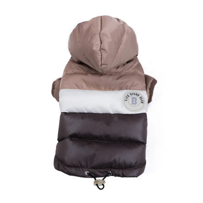 PP Cotton Dog Winter Jacket – Warm Padded Coat for Small & Medium Dogs