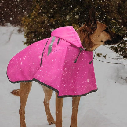 Waterproof Reflective Dog Raincoat – Adjustable Hooded Rain Jacket