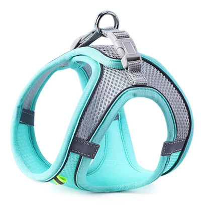 Reflective Pet Harness & Leash Set – Breathable Adjustable Vest