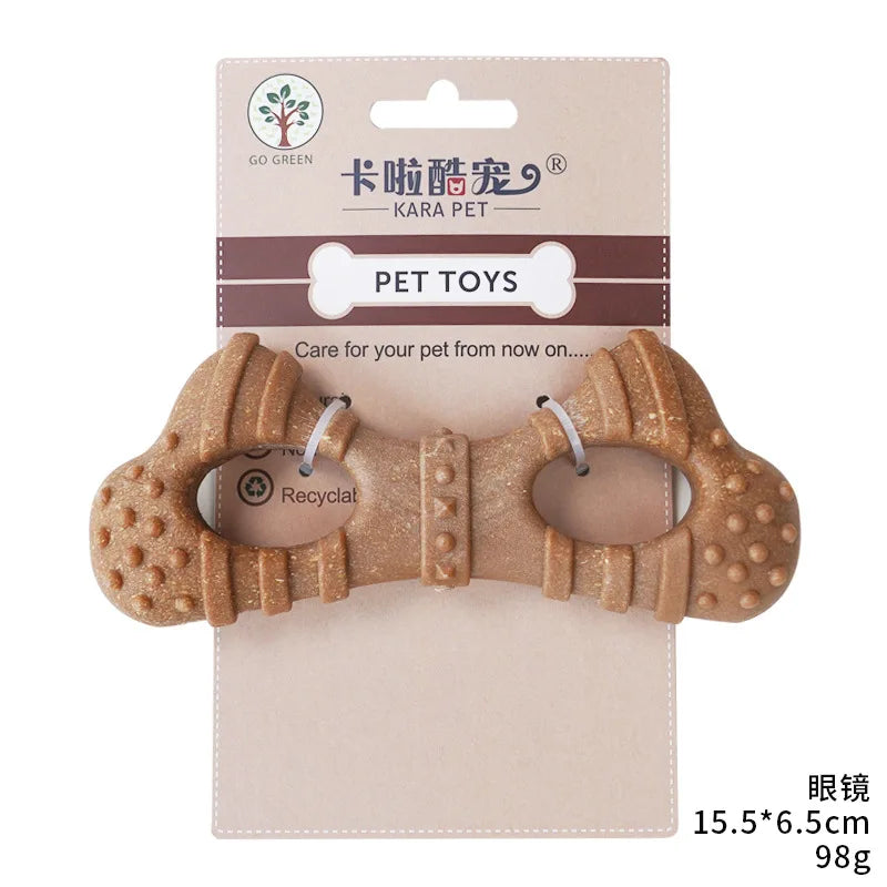 Durable Bone-Shaped Dog Chew Toy – Dental & Boredom Relief